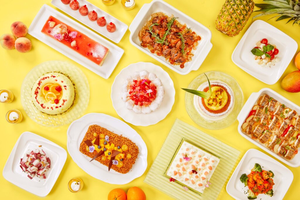 夏のトロピカルスイーツ＆ランチディナービュッフェ